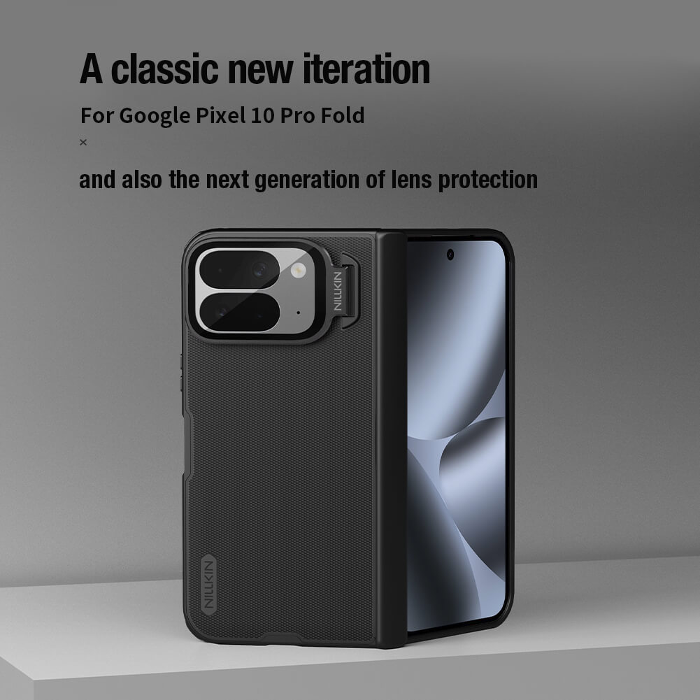 Чехол-крышка NILLKIN для Google Pixel 10 Pro Fold (серия Frosted shield Prop Transparent Lens Guard Edition)